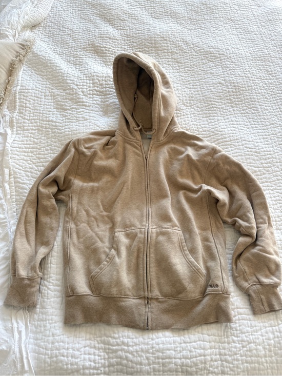 TNA Other - TNA Cozy Fleece Hoodie size XS in Light Beige boyfriend fit